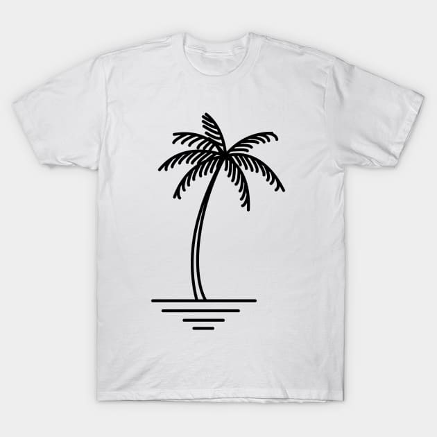 Palm tree T-Shirt by timohouse